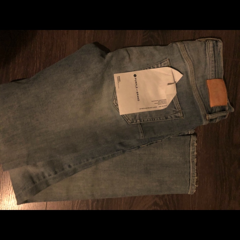 Men’s purple label jeans